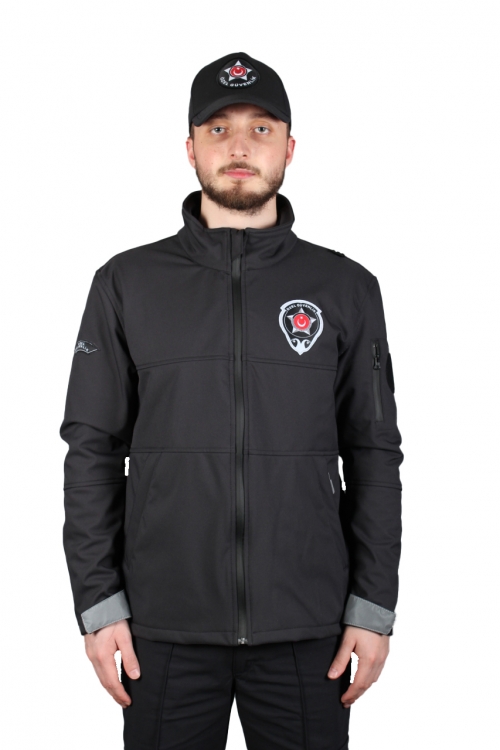 Yeni Tip Kamu Özel Güvenlik Kıyafetleri Güvenlik Softjel Mont