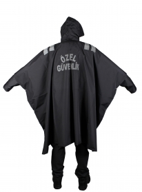 Yeni Tip Kamu Özel Güvenlik Kıyafetleri Güvenlik Yağmurluk Panço